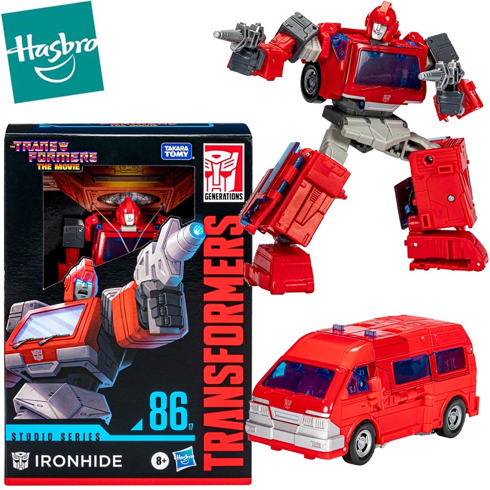 Hasbro Transformers Studio Series 86-17 Ironhide Voyager Class Action Figure Collectible Movie Model