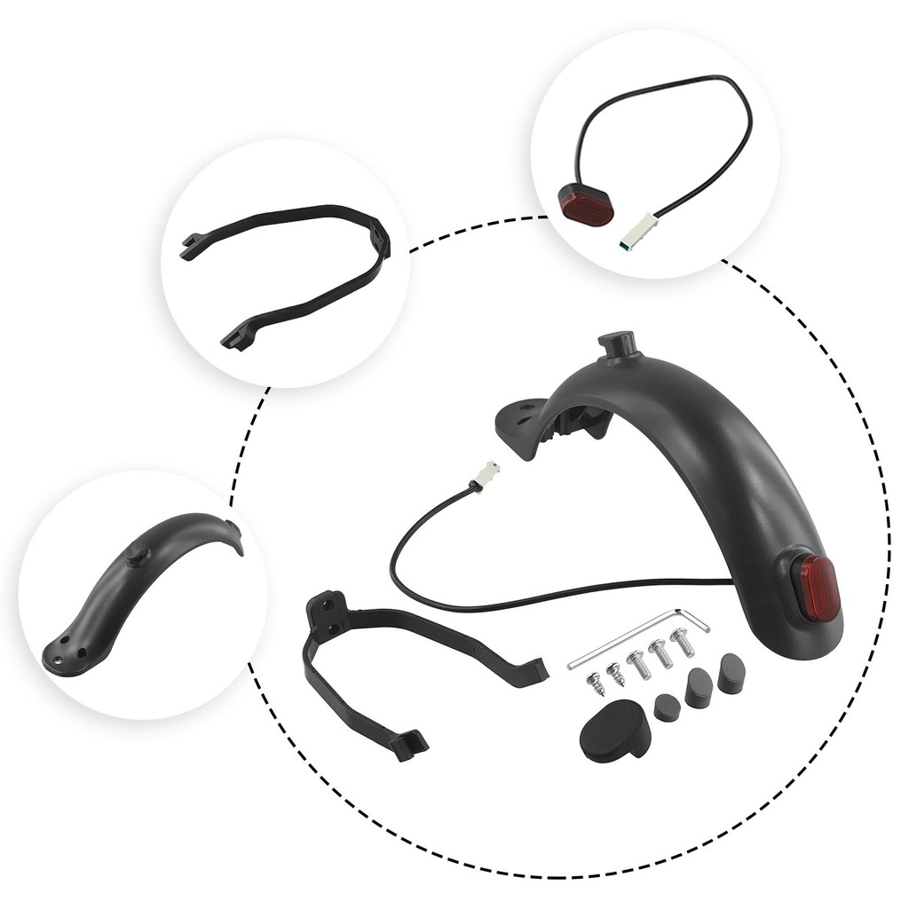 การลดราคาครั้งใหญ่ สกู๊ตเตอร์ไฟฟ้าชุดเปลี่ยนบังโคลนสําหรับ Xiaomi M365 Fender เบรคไฟท้ายTRSBX-TH