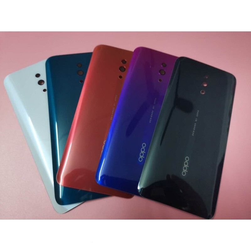 ฝาครอบแบตเตอรี่ด้านหลัง พร้อมกาวสติกเกอร์ สําหรับ Oppo Reno