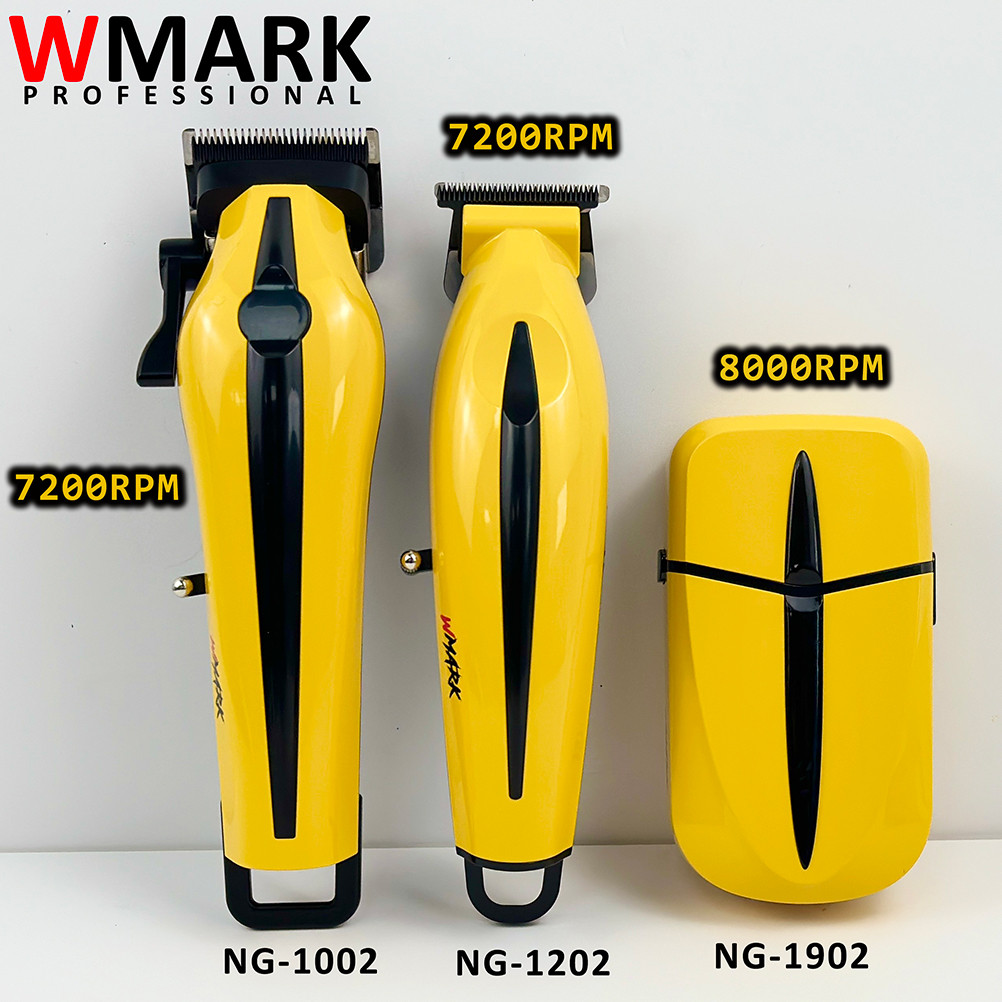 Wmark NG-1002 NG-1202 NG-1902 Professional Hair Clipper Kit เครื่องโกนหนวดไฟฟ้าชายตัดผมเครื่องผู้ชาย