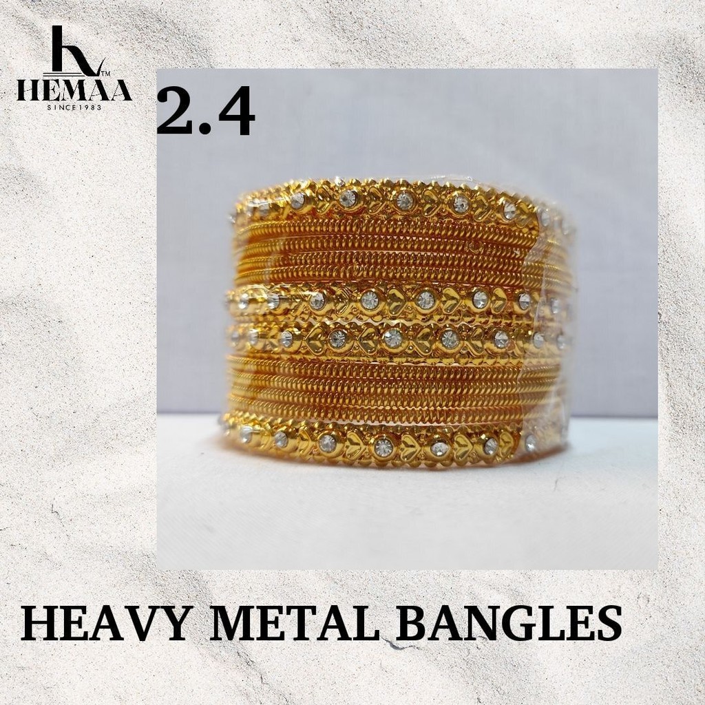 กําไลข้อมือโลหะอุปกรณ์เสริมสีทอง Gelang Tangan
