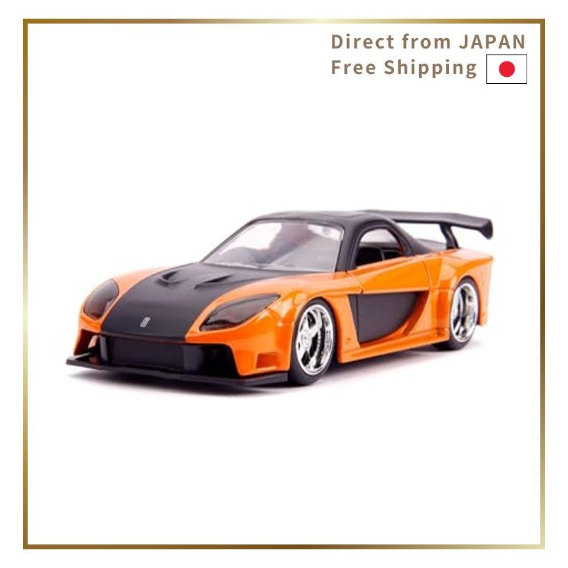 Fast & Furious 1:32 Han's Mazda RX-7 Die-cast Car, Toys for Kids and Adults