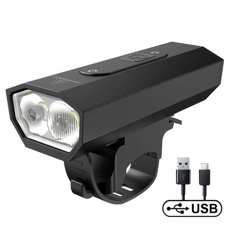 Blueclouds 1000 Lumen LED จักรยานด้านหน้า Type-C USB ชาร์จโคมไฟขี่จักรยานไฟหน้าจักรยานเสือภูเขาโคมไฟ