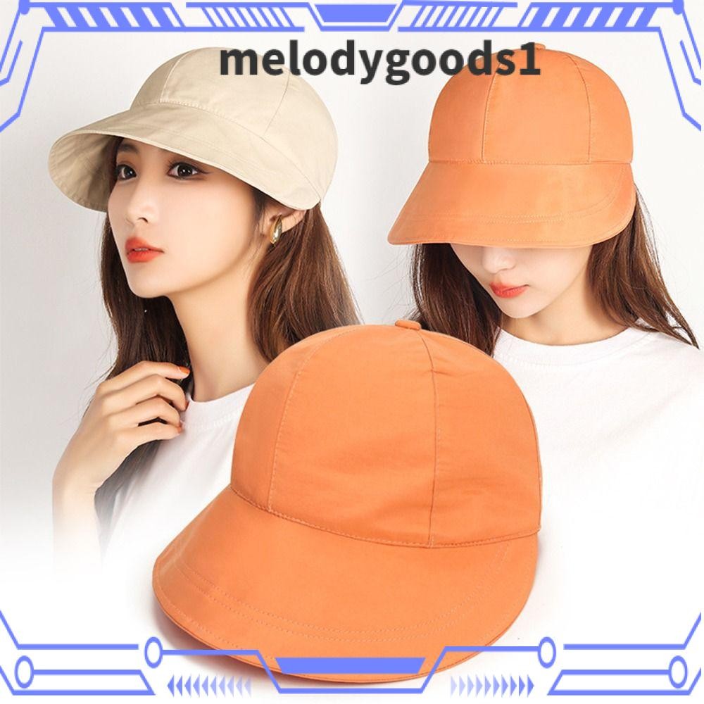 Melodygoods1 หมวกชายหาด,หางม้า Drawstring Sun หมวก,ฤดูร้อนปีกกว้างปรับพับ Quick-drying Visors ผู้ชายผู้หญิง