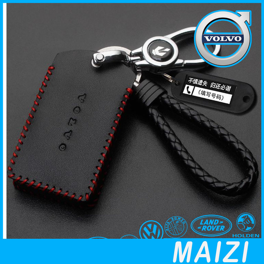 [พร้อม] เคสกุญแจหนัง VOLVO EX30 ฝาครอบกุญแจครึ่งแพ็ค ปกกุญแจรถยนต์ GY65