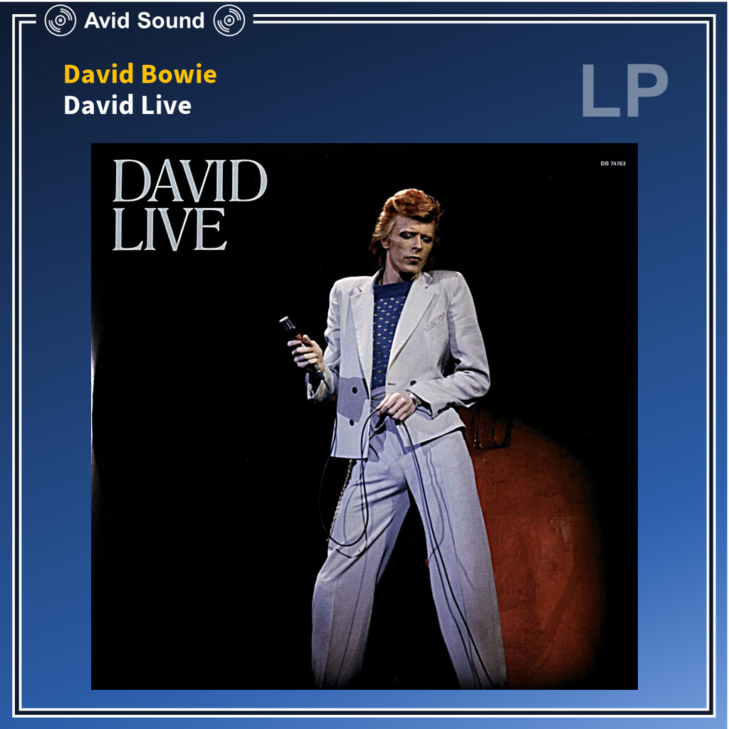 แผ่นเสียง David Bowie David Live ใหม่ ซีล David Bowie Vinyl LP
