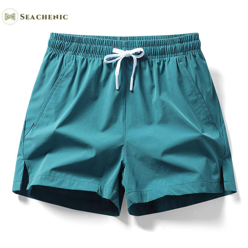 Seachenic Sports Pants Mens Quick-Drying Short Running Pants Elastic Basketball 