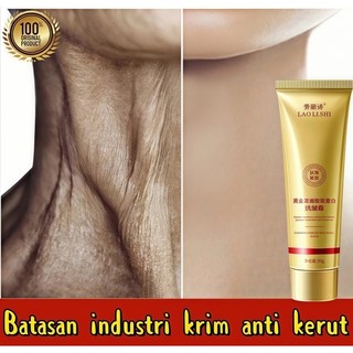 Penghilang kerutan 1 detik Krim antikerut kolagen LAOLISHI 50g Penghilang kerutan anti penuaan Krim antikerut anti penuaan