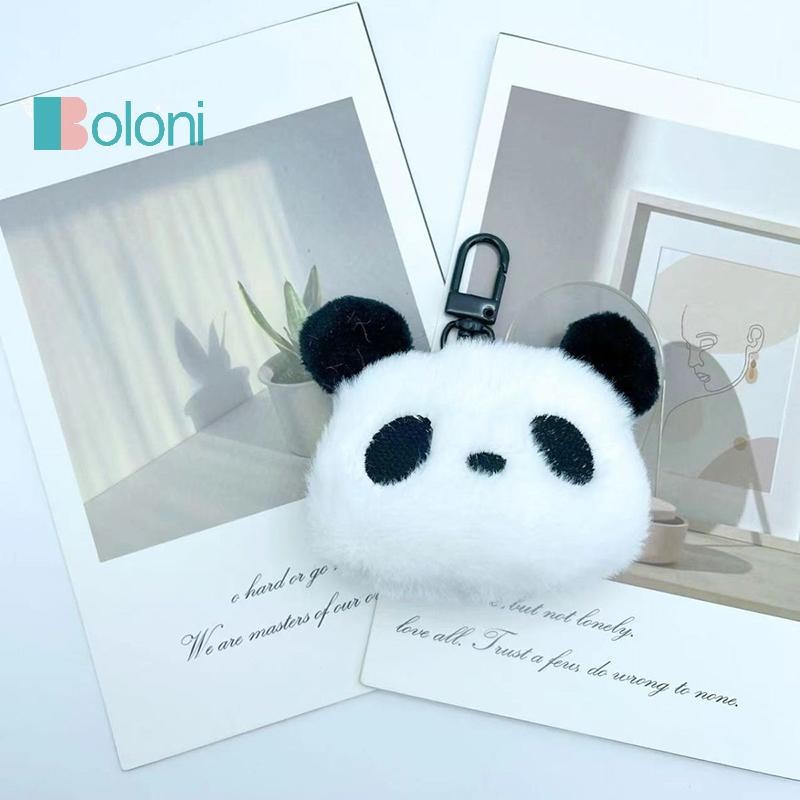 [โบโลนี] ตุ๊กตาสัตว์น่ารักแพนด้าพวงกุญแจจี้กระเป๋าเป้สะพายหลังแขวนอุปกรณ์ตกแต่งของขวัญใหม่