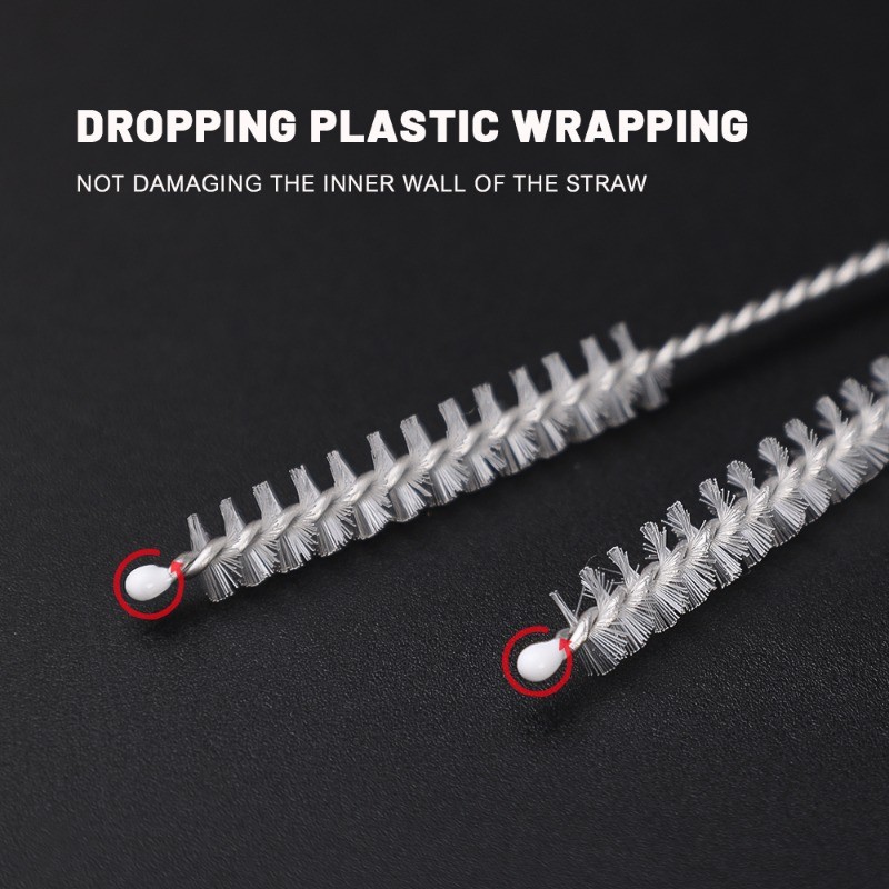 1/3/5ชิ้นดื่มฟางแปรงทําความสะอาด-ขวดจุกทําความสะอาดแปรง-ด้ามยาวแปรงผมนุ่ม-นํามาใช้ใหม่ฟางแปรง-ท่อทําความสะอาด-เครื่องมือทําความสะอาดในครั - รูปที่ 5