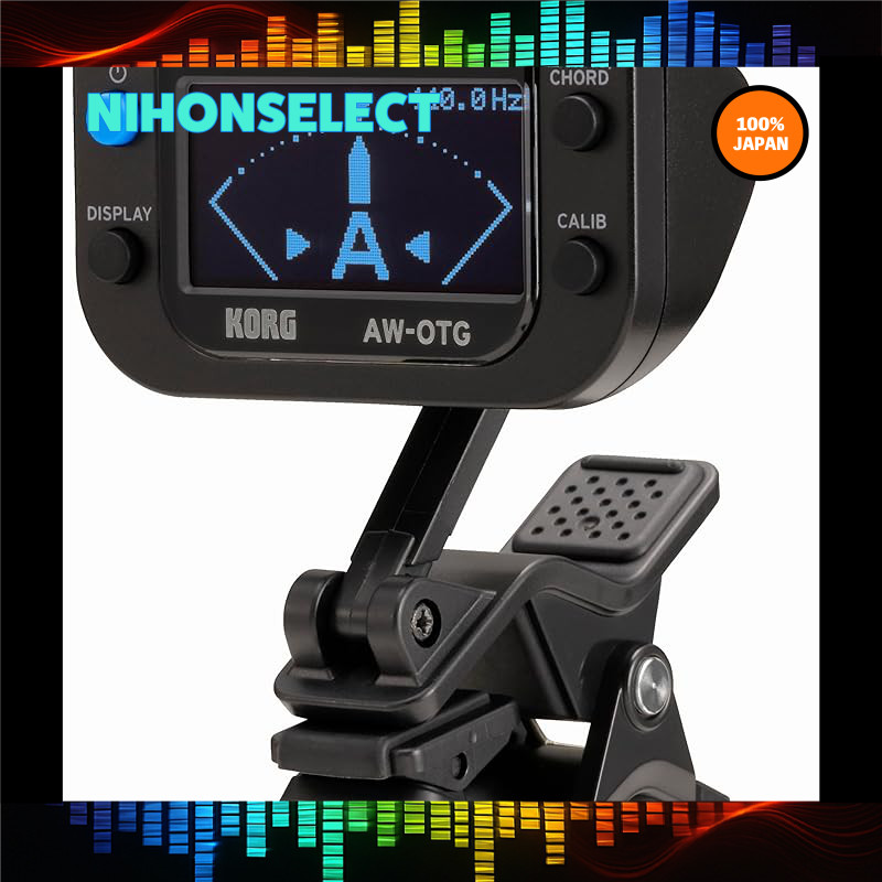 KORG Clip-On Tuner for Guitar and Bass AW Series