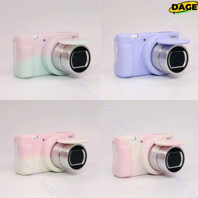 Cod Silicone Armor Skin Camera Case Body Cover Protector สําหรับ Sony ZV-1 ZV1 กล้องดิจิตอล DAGE