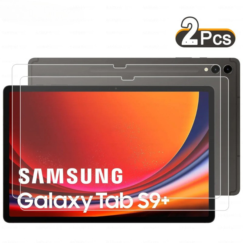 2 ชิ้น 999D HD Clear Blue Ray ฟิล์มกระจกนิรภัยสําหรับ Samsung Galaxy Tab S10 S9 S8 S7 Ultra FE Plus 