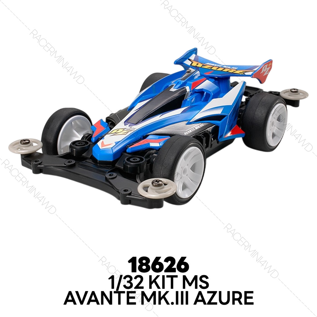 TAMIYA Mini 4WD Avante Mk.III Azure (MS Chassis) 18626