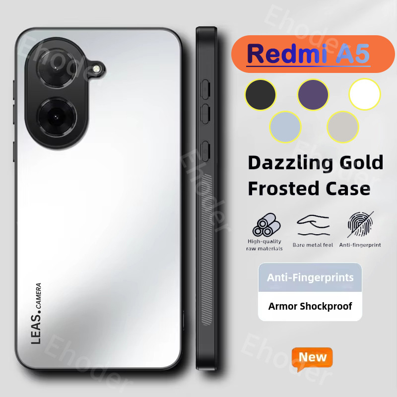 ปลอกสําหรับ XIAOMI POCO C71 Redmi A5 2025 4G 5G กรณี Frosted Hard Cover Matte Hard กันชนสําหรับ POCO