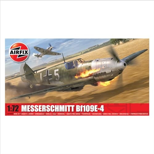 Airfix 1/72 German Messerschmitt Bf109E-4 Plastic Model X-1008B