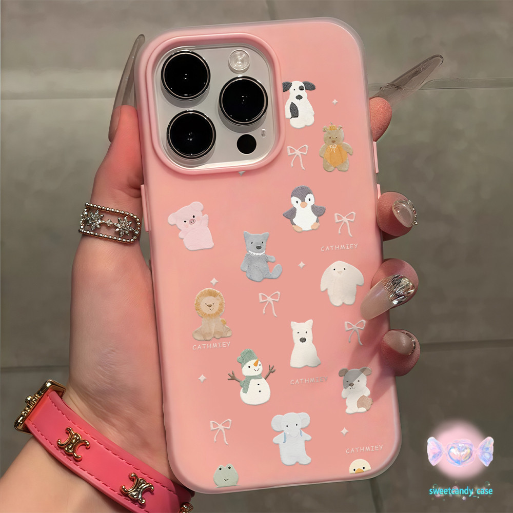 จัดส่งในพื้นที่ เคสโทรศัพท์มือถือเยลลี่ ชัดเจน สวย For IPhone16 15 14 13 12 11 6 7 8 plus Pro Promax