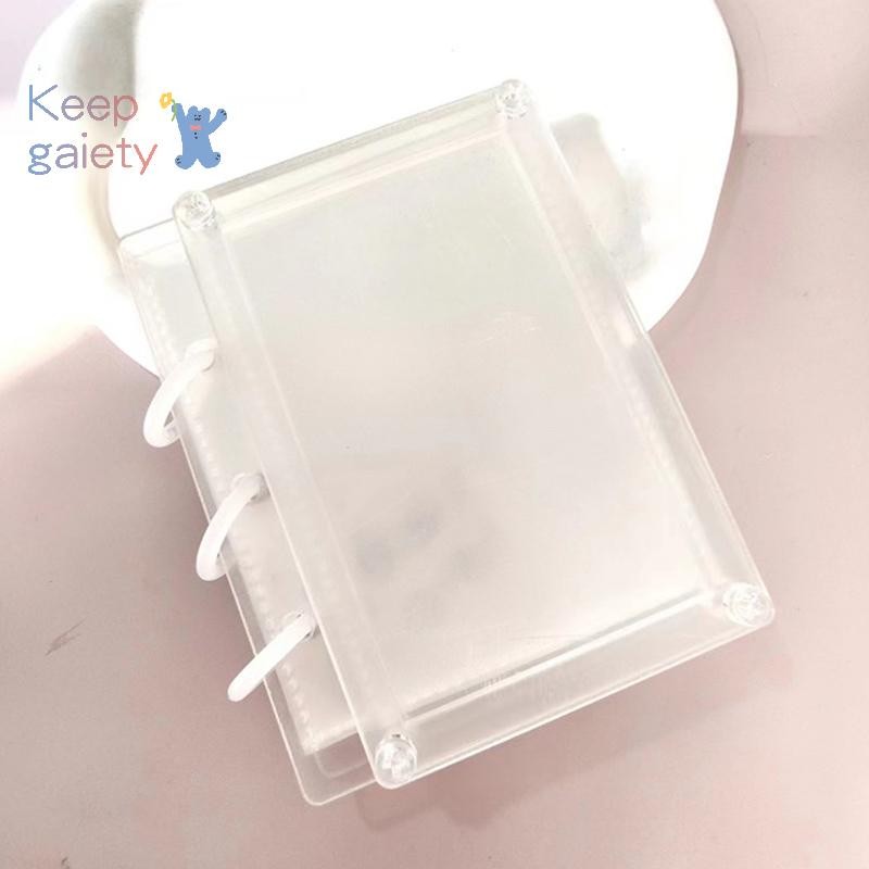 [Keepgaiety] One-square Grid Three-inch Small Card Album อัลบั้มรูปโพลารอยด์ Handmade Diy Creative A