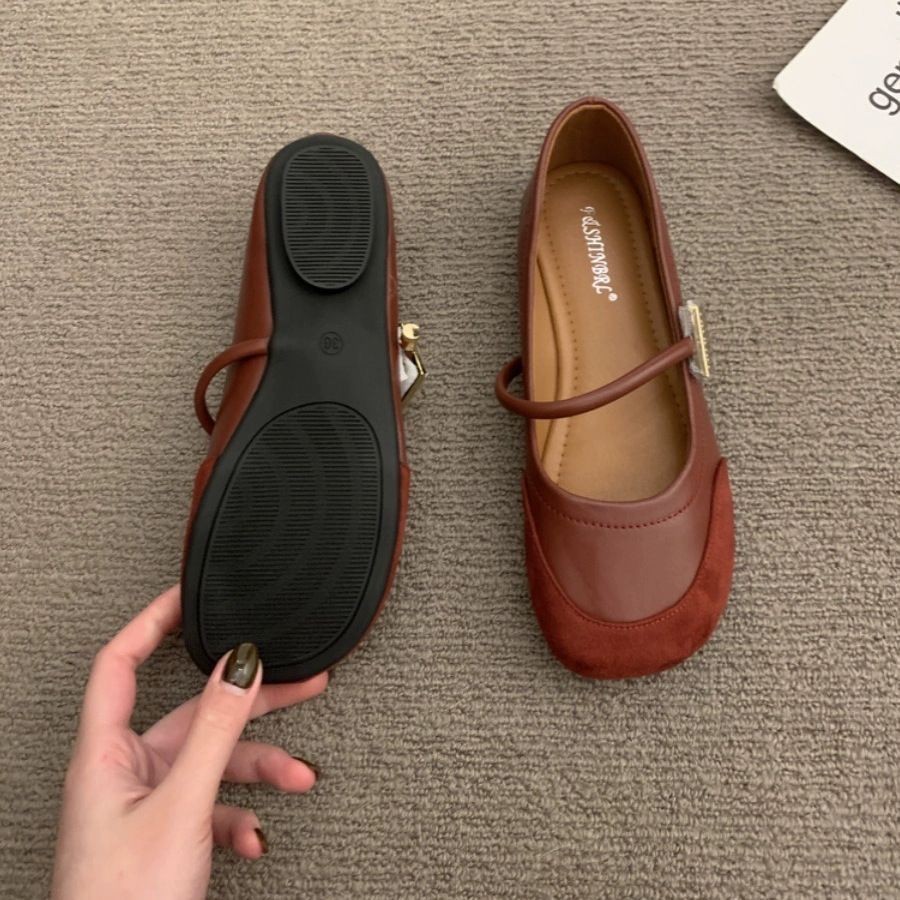 Soft-soled Boat Shoes Soft-Soled Peas Shoes Casual Fashion Outer Wear Hollow