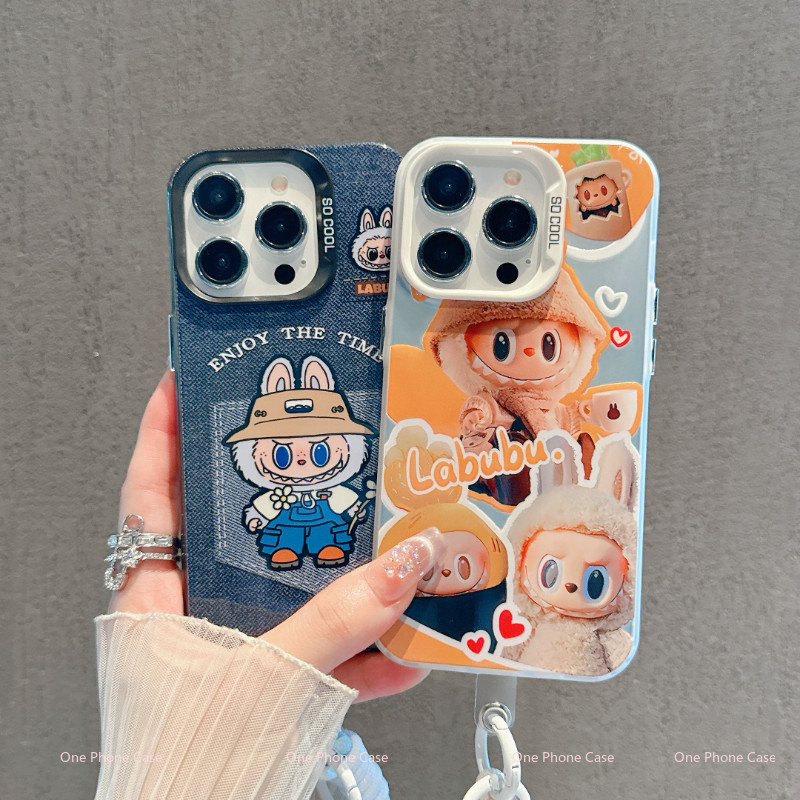 เข้ากันได้กับ iPhone16 Pro Max iPhone 15 Pro Max iPhone 13 iPhone11 X XS XR 7p8p เคสโทรศัพท์เคสนุ่มน่ารัก RLTH740CYK&748
