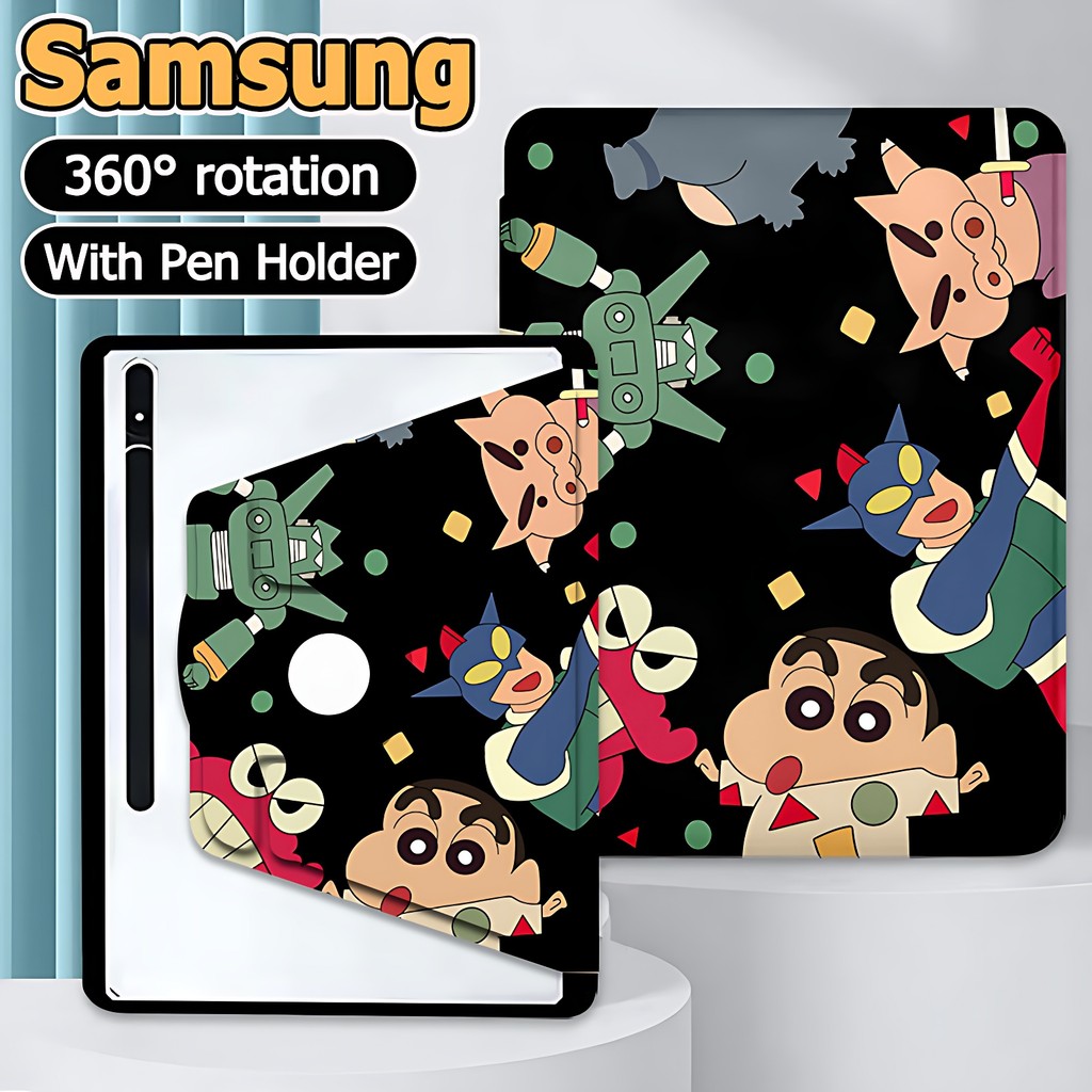 [พร้อมส่ง  ]เคสฝาพับ Samsung Galaxy Tab S7 S8 S9 S7FE S9FE S9FE+  Galaxy Tab S9+ S8+ S7+ S10+ A8 A9 A9+ S6Lite A7Lite เคสหมุนได้360 องศาหมุน เคส Samsung วัสดุอะคริลิ Xiaoxin Samsung case – โปรปัง