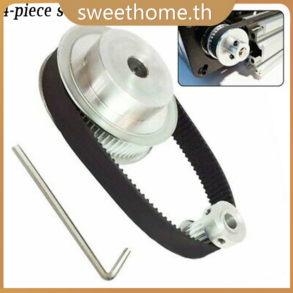 <SWHOME> สายพานไทม์มิ่งอลูมิเนียมปิดห่วง 200 มม. พร้อม 20 และ 60 ฟันสําหรับเครื่องพิมพ์ 3D <OCTOBER>