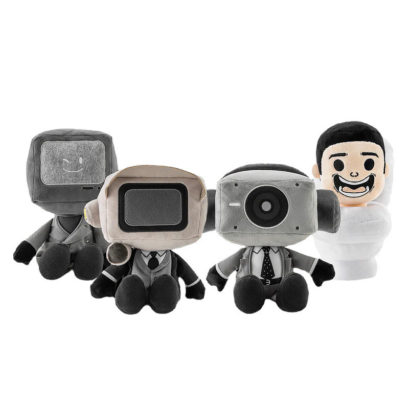 Skibidi toilet Mystery Plush Doll suffed Toy KIDS Gift