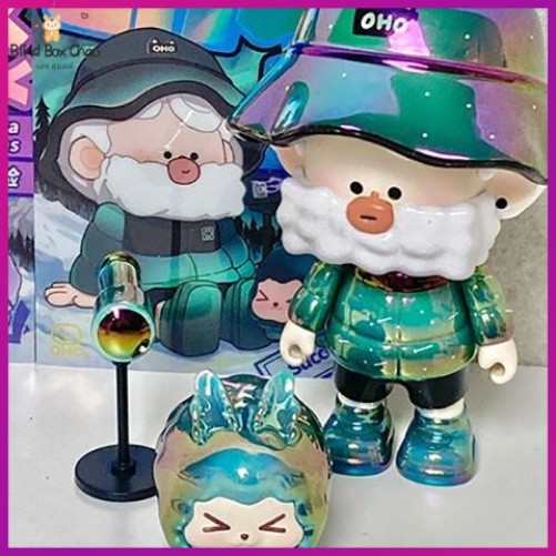 Spot Uncle oho Exquisite Life Series Blind Box Trendy Play Decoration Aurora Electroplating Doll Dec