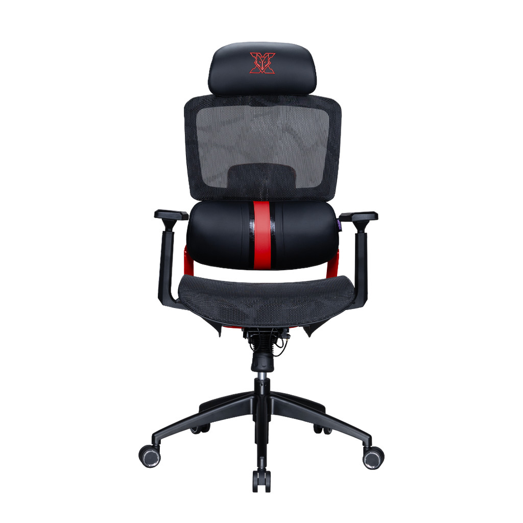 SB Design Square Nubwo Chair Ergonomic เก้าอี้เพื่อสุขภาพ รุ่น NXRG03 Cherry Red