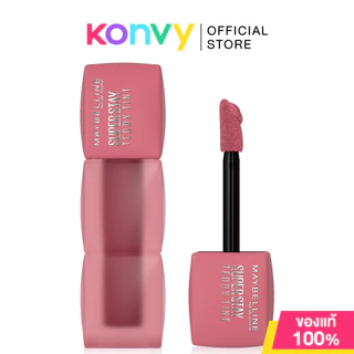Maybelline New York Super Stay Teddy Tint 5ml เมย์เบลลีน นิวยอร์ก ลิปสติกเนื้อทินท์ สัมผัสนุ่ม