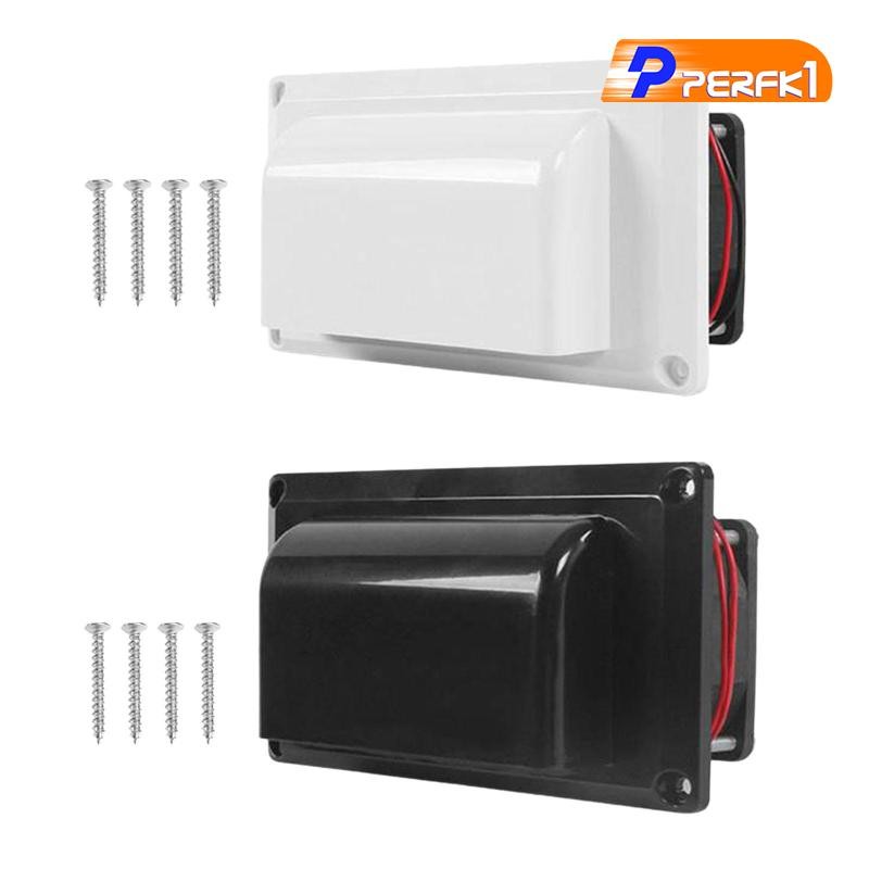[Perfk1] พัดลมช่องระบายอากาศด้านข้าง RV 12V พร้อมช่องระบายอากาศเครื่องดูดควันทดแทนการติดตั้ง