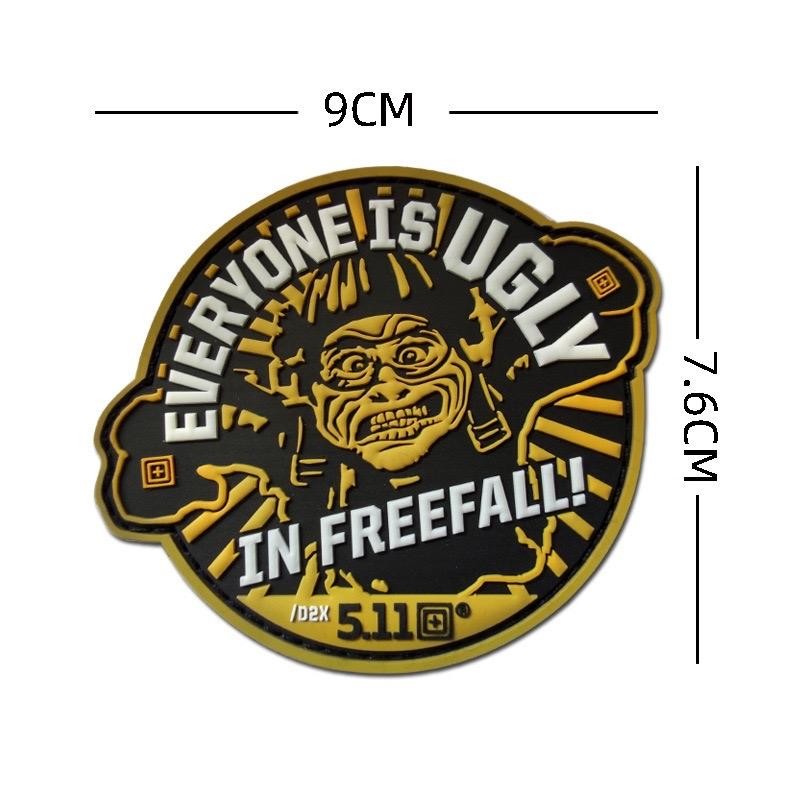 อาร์มตีนตุ๊กแก สวยเท่ห์ ติดเสื้อผ้า หมวก กระเป๋า ได้ตามต้องการ ทั้งแบบPVCและถักเย็บ - รูปที่ 4