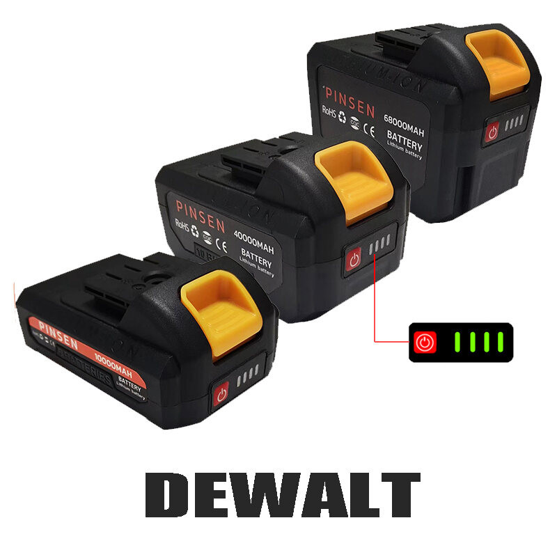 DEWALT แบตเตอรี่บล็อกไฟฟ้า แบตเลื่อยไฟฟ้าไร้สาย แบตหินเจียรไร้สาย แบตเตอรี่เลื่อยไฟฟ้า เครื่องตัดหญ้