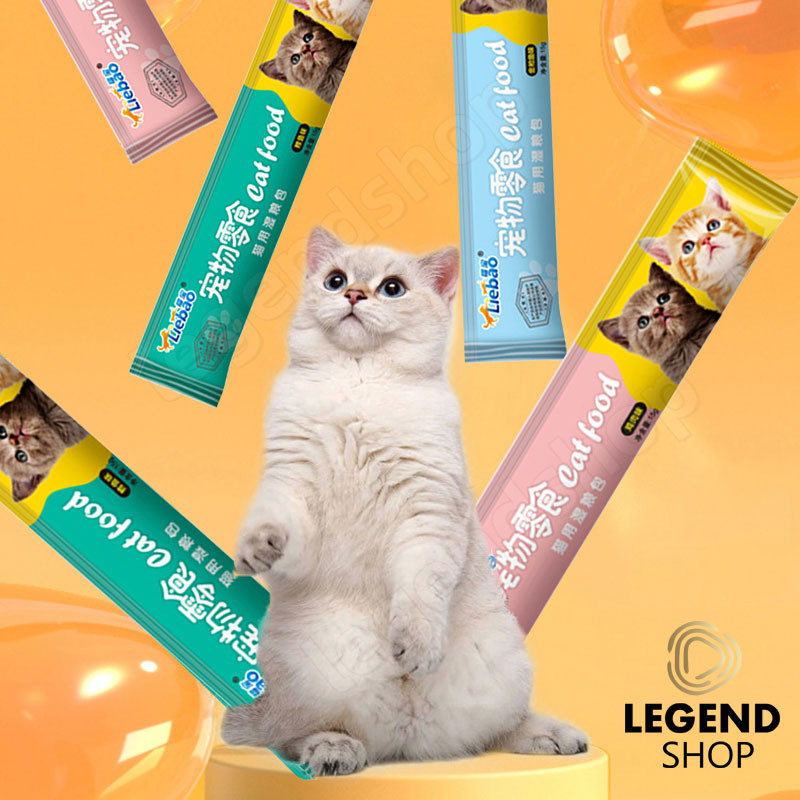 5 ชิ้น รสชาติ ขนมแมว อาหารแมว ขนมแมวเลีย​ 15g มี 3 แมวเลีย อาหารแมวเลีย ขนมทาสแมว แสนอร่อย รสชาติอร่อยถูกใจน้องแมว