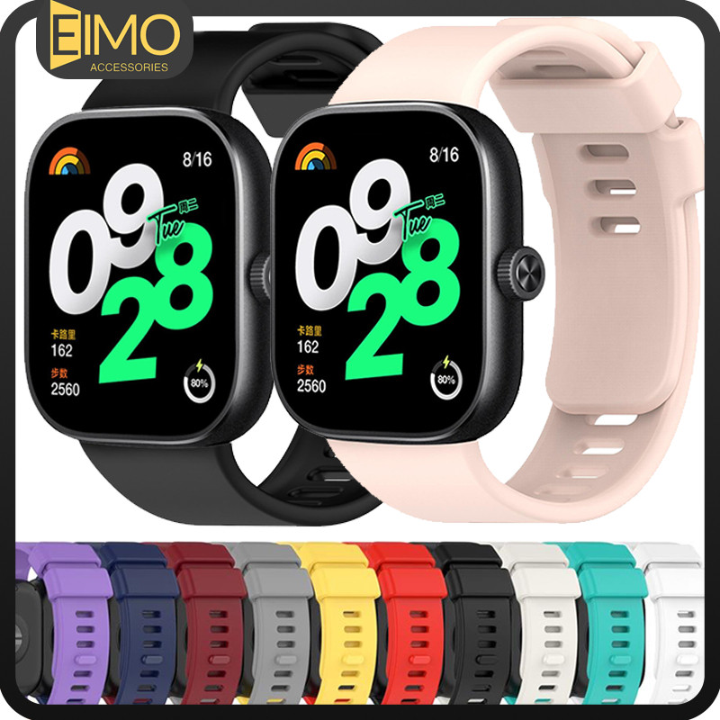 สายซิลิโคนนุ่ม Redmi watch 6 5 4 กีฬายางรัดอุปกรณ์เสริมเข็มขัดสร้อยข้อมือ Xiaomi Mi Band 8 Pro / Mi Band 10 9 Pro