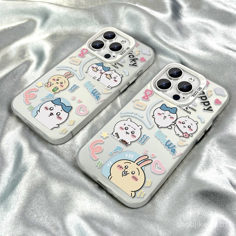 Jiyipachi สำหรับแอปเปิ้ล16/15/14PROMAX แบน IMD กันกระแทก iphone13สีเงินเคสโทรศัพท์มือถือ