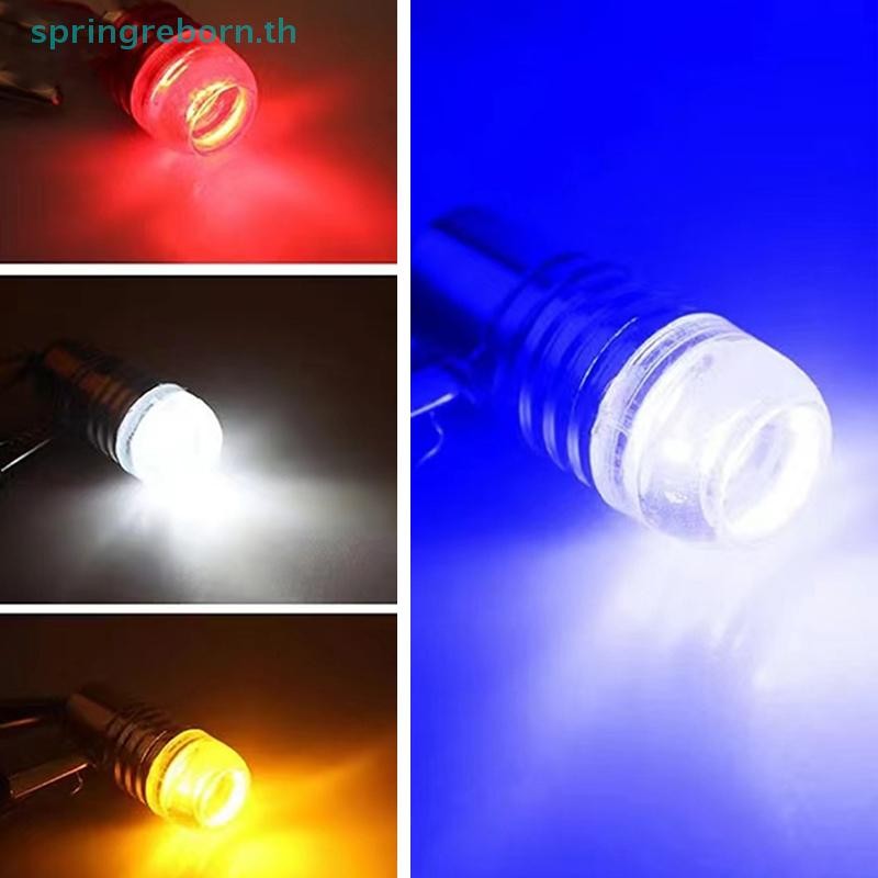 # แฟชั่น TH # ไฟเบรคท้ายรถ Strobe กระพริบหลอดไฟ LED ไฟเตือนรถจักรยานยนต์สีแดง Stronger Light 12V LED ไฟท้ายด้านหลัง