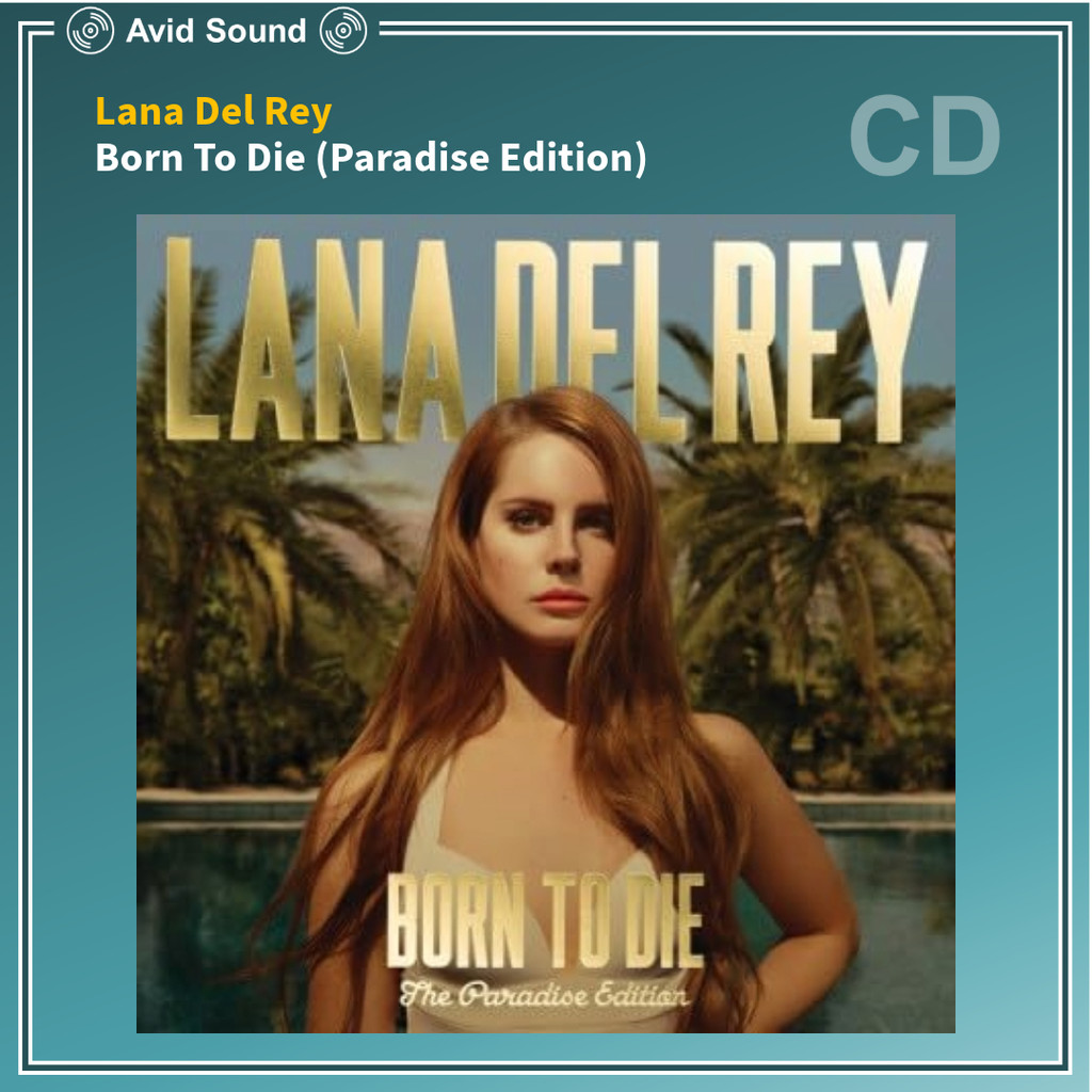 [ ออก E-Tax ได้ ] CD แผ่นซีดี Lana Del Rey Born To Die (Paradise Edition) ใหม่ ซีล Lana Del Rey CD