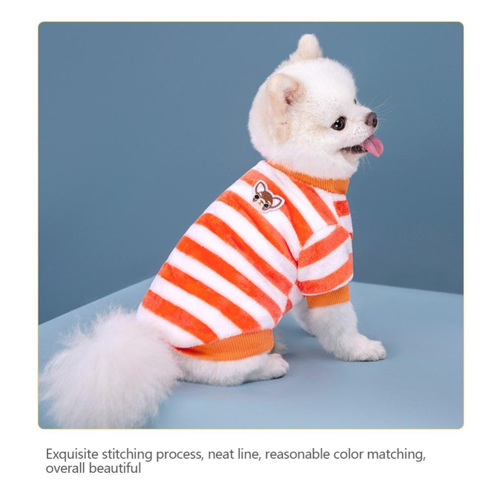 Timekey Rainbow เสื้อผ้าสุนัข Warm Pet เสื้อขนแกะสัตว์เลี้ยงสุนัขเสื้อผ้าสําหรับสุนัขเสื้อผ้าสัตว์เลี้ยงสุนัขเครื่องแต่งกาย J7S5 - รูปที่ 5