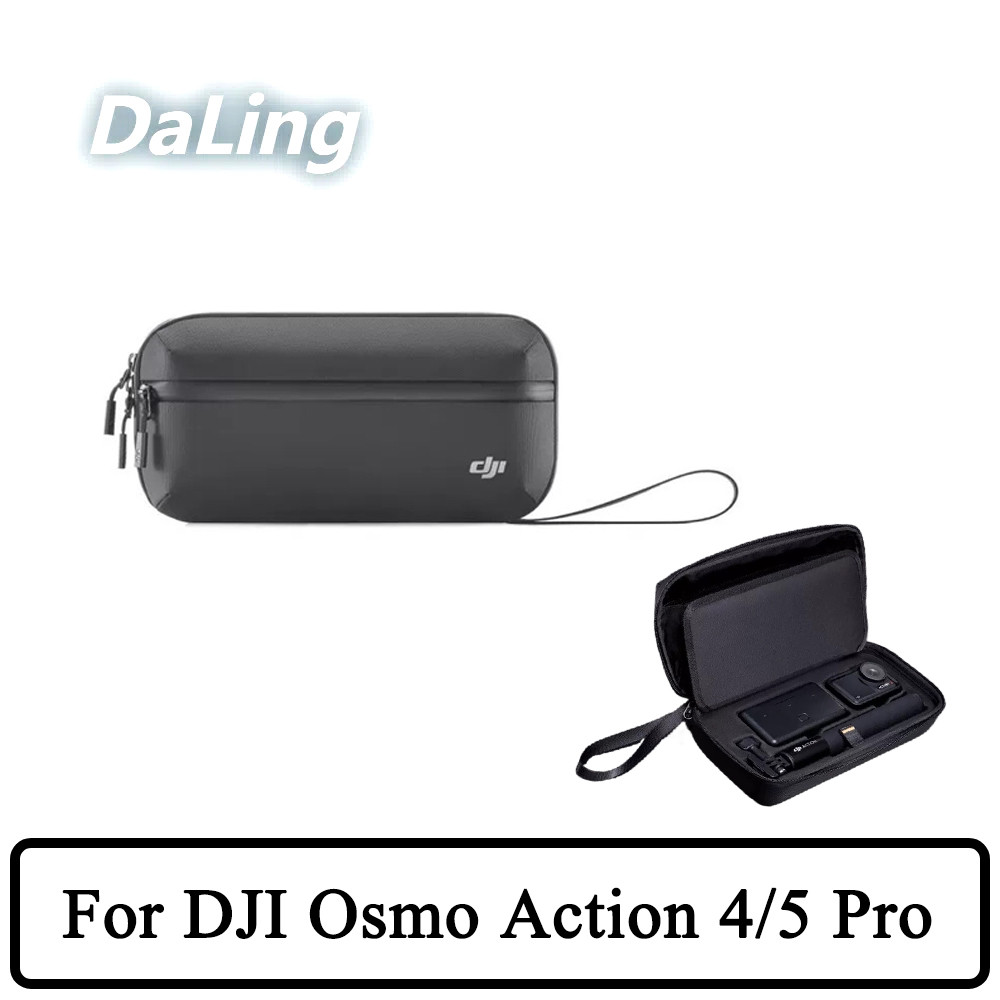 กระเป๋ากล้องกีฬาสําหรับ DJI Osmo Action 5 Pro/4/3 กระเป๋าถือและกระเป๋าถือ Osmo Action 5 Pro/4/3 อุปกรณ์เสริมกรณี