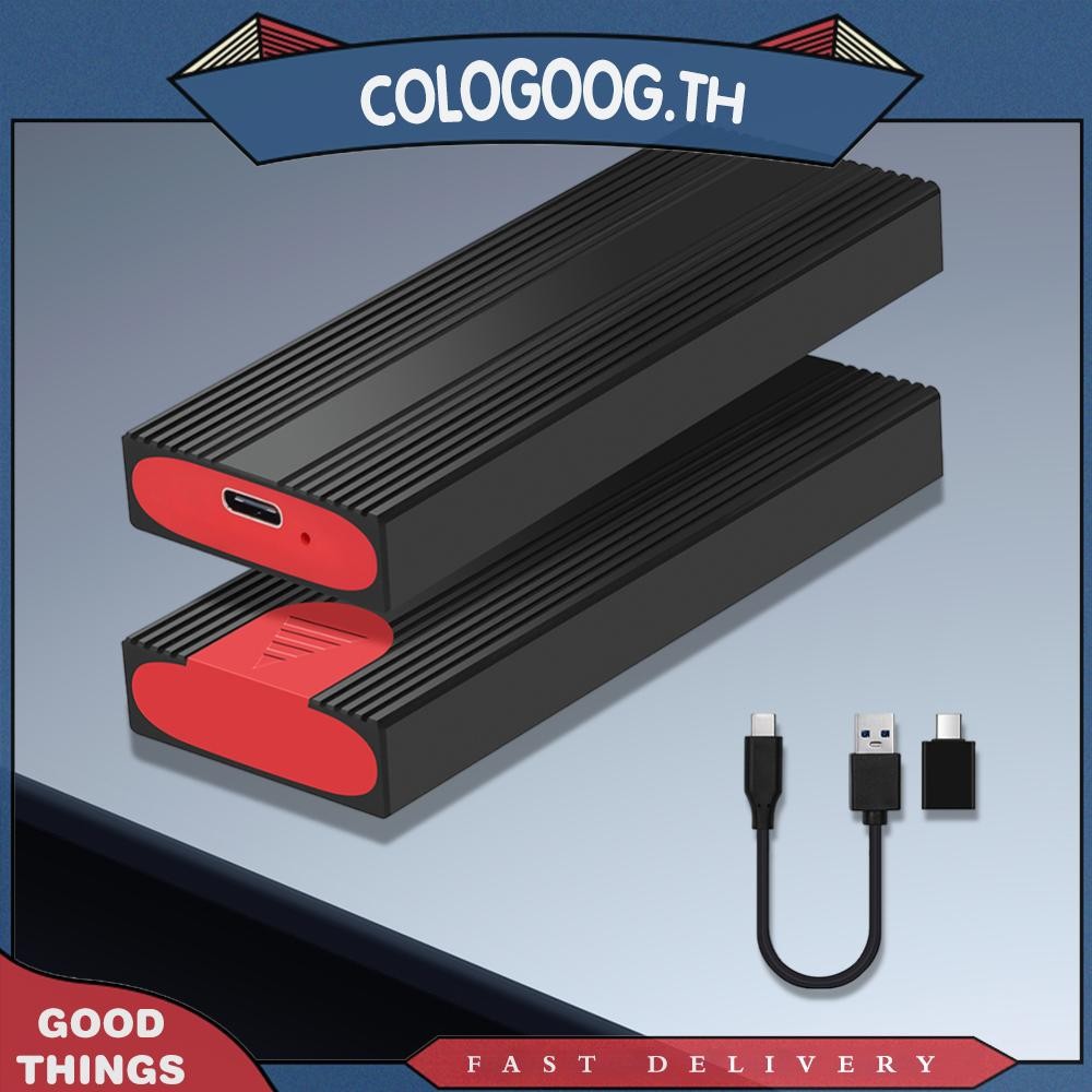 [colog.th] M.2 NGFF NVMe SSD Case 6/10Gbps SSD Disk Box สําหรับ 2230/2242/2260/2280 M2 NVMe SSD
