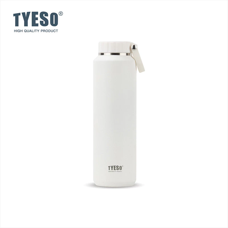 TYESO กระบอกน้ำเก็บอุณหภูมิ สแตนเลส Thermos Flask ขวดน้ำสแตนเลส เก็บร้อนเก็บเย็น พร้อมหูหิ้ว 500ml / 710ml TS-8755C 8756C thumbnail 10