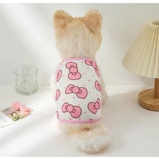 Miflame ผลไม้เสื้อผ้าสุนัขฤดูร้อน Puppy Vests สําหรับสุนัข Pomeranian Chihua ผ้าสัตว์เลี้ยงน่ารักเสื้อกั๊กสับปะรดสุนัขเสื้อกั๊ก