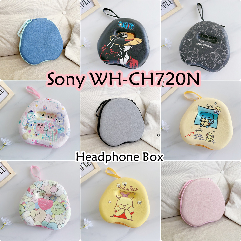 READY STOCK!นําไปใช้กับ Sony WH-CH720N เคส Case เคสหูฟัง การ์ตูนนวัตกรรม ซิลิโคนนุ่ม เคส เคสหูฟัง
