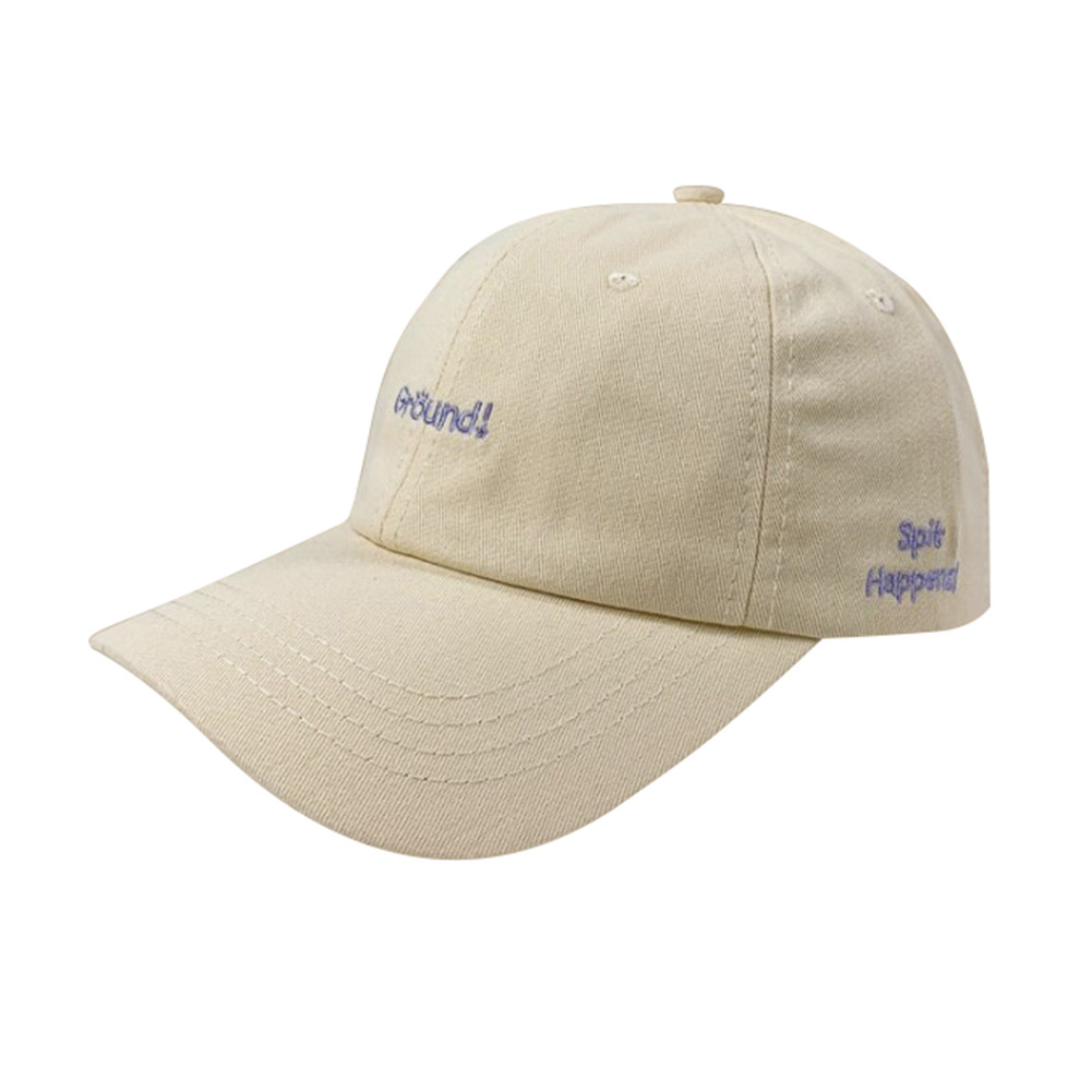 [CRS]หมวกเบสบอลปักลายสไตล์สตรีท ครีมกันแดดหมวกหญิงหมวกลิ้นเป็ด - รูปที่ 6