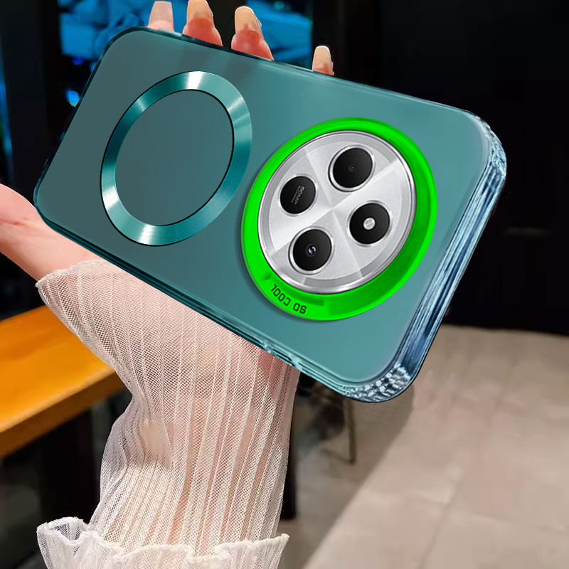 เคสสําหรับ oppo Reno 12F 5G แม่เหล็กไร้สายสีเงินเคสโทรศัพท์ดีไซน์ใหม่ SJSFDDR ราคา ถูกที่สุด ดีลบีเคเค แกลเลอรีภาพที่ 4