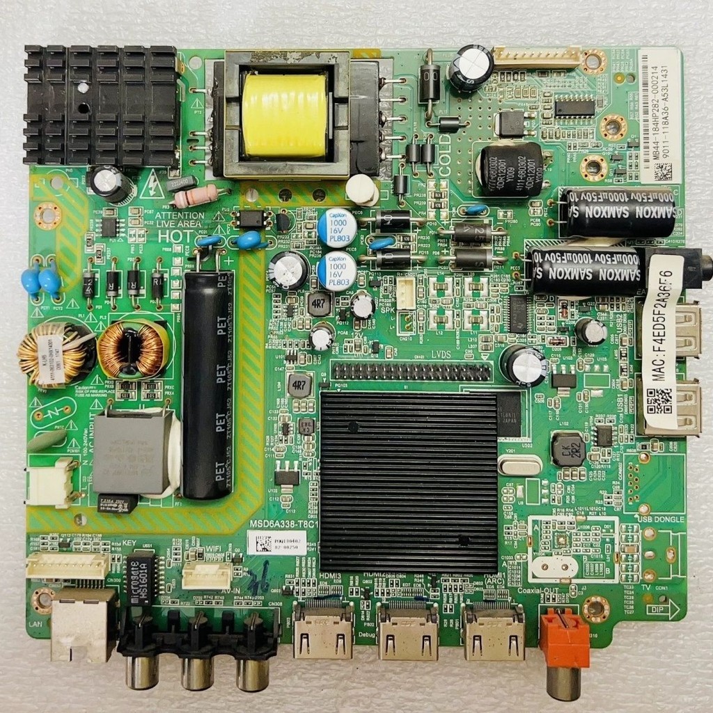 ราคาถูกTCL le42e6850/le43e6850 43e6800 MSD6A338-T8C1เมนบอร์ดแอลซีดีทีวี