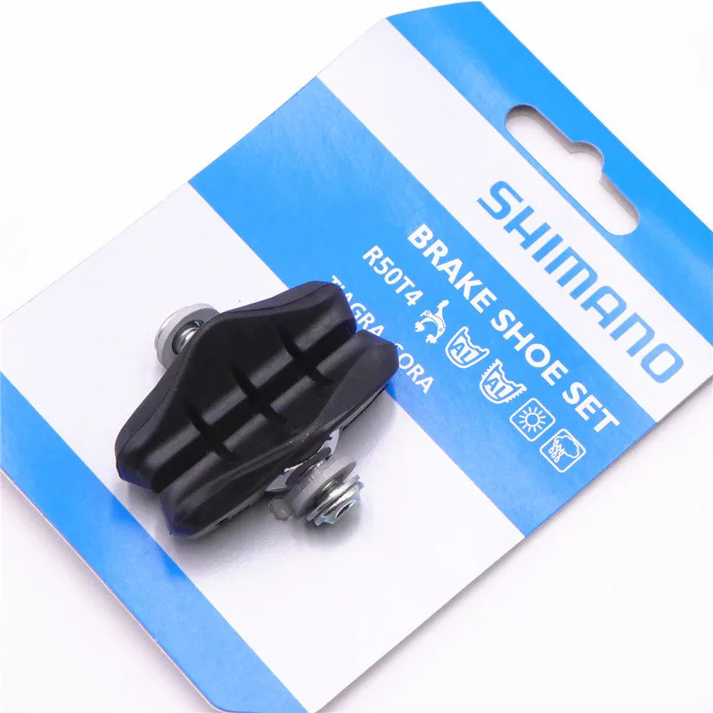 Shimano R50T4 R50T5 จักรยานเสือหมอบเบรครองเท้าสําหรับ BR-4700 4600 4500 R3000 3500 2400 R2000
