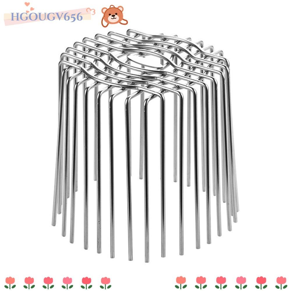 Hgougv656 ฝาครอบระบายน้ําระเบียง, Round Anti-blocking Roof Floor Drain, สแตนเลสที่มีประโยชน์ขนาดใหญ่ Displacement Rooftop Rain Pipe Cap ระบายน้ําประปา