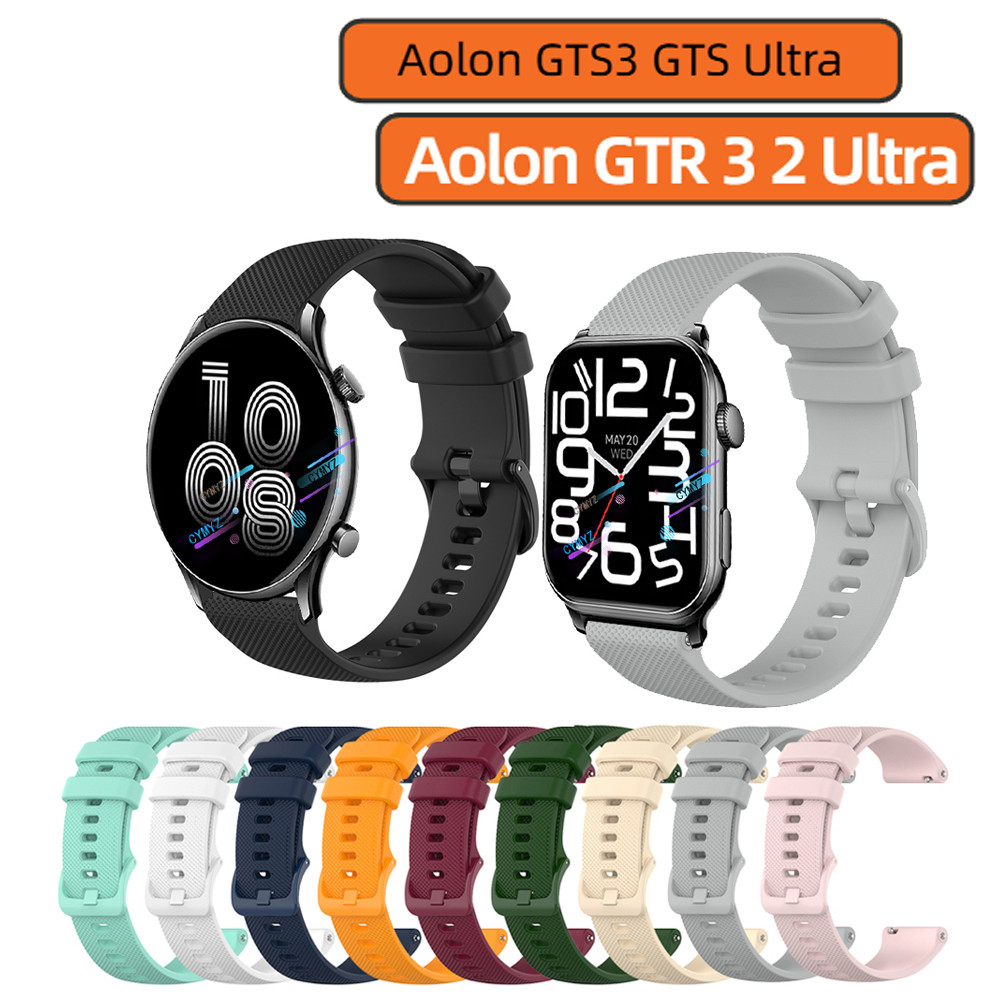 Aolon GTS3 strap Aolon GTS / GTS Ultra Silicone strap Aolon GTR 3 2 Ultra strap สายรัดข้อมือกีฬา